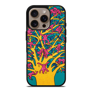 KEITH HARING COLOR FULL TREE iPhone 16 Pro Case Cover