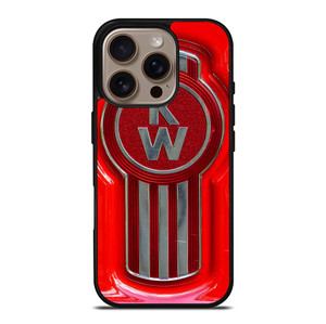 KENWORTH TRUCK LOGO RED iPhone 16 Pro Case Cover