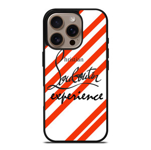 LOUBOUTIN STRIPE LOGO iPhone 16 Pro Case Cover
