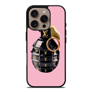 LOUIS VUITTON LV LOGO GRENADE iPhone 16 Pro Case Cover