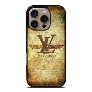 LV LOUIS VUITTON LOGO ICON GOLDEN EAGLE iPhone 16 Pro Case Cover