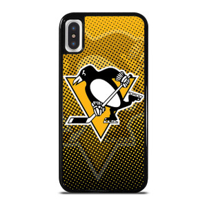 PITTSBURGH PENGUINS NHL HALFTONE iPhone X / XS Case Cover PITTSBURGH PENGUINS NHL HALFTONE iPhone X / XS Case Cover