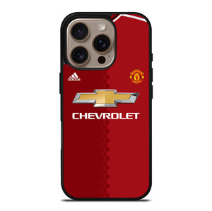MANCHESTER UNITED FC JERSEY iPhone 16 Pro Case Cover