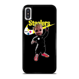 PITTSBURGH STEELERS GROOT NIKE iPhone X / XS Case Cover PITTSBURGH STEELERS GROOT NIKE iPhone X / XS Case Cover