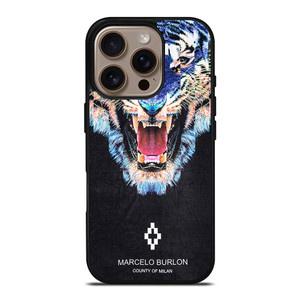 MARCELO BURLON TIGER iPhone 16 Pro Case Cover