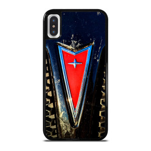 PONTIAC CAR METAL EMBLEM iPhone X / XS Case Cover PONTIAC CAR METAL EMBLEM iPhone X / XS Case Cover