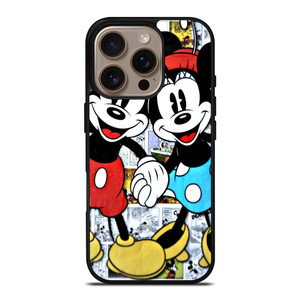 MICKEY AND MINNIE MOUSE DISNEY COMIC iPhone 16 Pro Case Cover