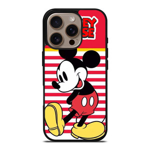 MICKEY MOUSE STRIPE DISNEY iPhone 16 Pro Case Cover