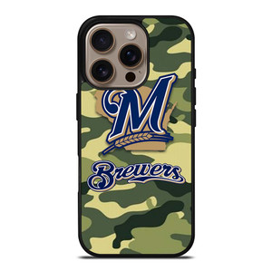 MILWAUKEE BREWERS CAMO LOGO iPhone 16 Pro Case Cover