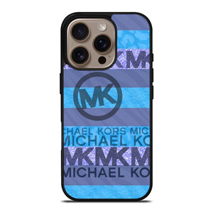 MK MICHAEL KORS LOGO BLUE ICON iPhone 16 Pro Case Cover
