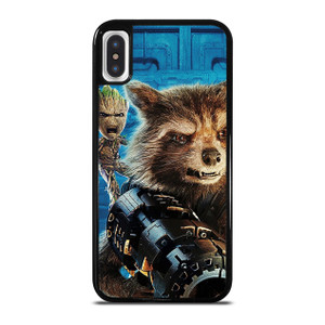 ROCKET RACCOON X GROOT iPhone X / XS Case Cover ROCKET RACCOON X GROOT iPhone X / XS Case Cover