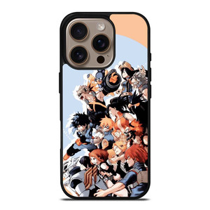 MY HERO ACADEMIA CHARACTER iPhone 16 Pro Case Cover