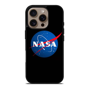 NASA LOGO BLACK iPhone 16 Pro Case Cover