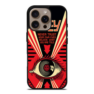 OBEY NEVER TRUST YOUR OWN EYES iPhone 16 Pro Case Cover