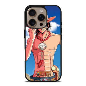 ONE PIECE ANIME ACE iPhone 16 Pro Case Cover