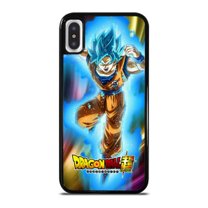SAIYAN BLUE GOKU DRAGON BALL SUPER iPhone X / XS Case Cover SAIYAN BLUE GOKU DRAGON BALL SUPER iPhone X / XS Case Cover