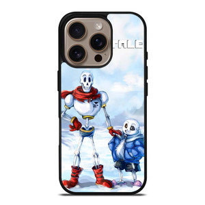 PAPYRUS AND UNDERTALE iPhone 16 Pro Case Cover