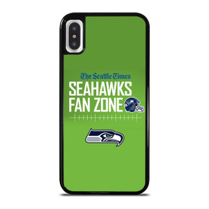 SEATTLE SEAHAWKS FANS ZONE iPhone X / XS Case Cover SEATTLE SEAHAWKS FANS ZONE iPhone X / XS Case Cover