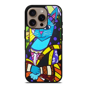 ROMERO BRITTO MONALISA iPhone 16 Pro Case Cover