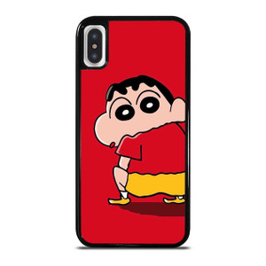 SHIN CHAN RED MINIMALIST iPhone X / XS Case Cover SHIN CHAN RED MINIMALIST iPhone X / XS Case Cover