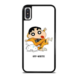 SHIN CHAN X OFF WHITE iPhone X / XS Case Cover SHIN CHAN X OFF WHITE iPhone X / XS Case Cover