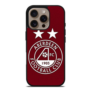 SCOTLAND FOOTBALL CLUB ABERDEEN FC LOGO iPhone 16 Pro Case Cover