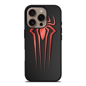 SPIDERMAN CARBON LOGO iPhone 16 Pro Case Cover
