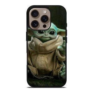 STAR WARS CUTE BABY YODA GROGU iPhone 16 Pro Case Cover