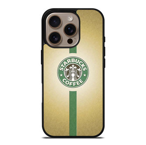 STARBUCKS COFFEE GREEN STRIPE iPhone 16 Pro Case Cover