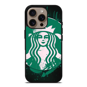 STARBUCKS COFFEE LOGO ART iPhone 16 Pro Case Cover