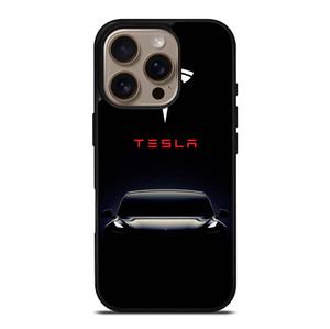 TESLA MOTORS LOGO COOL iPhone 16 Pro Case Cover