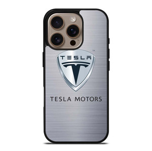 TESLA MOTORS LOGO iPhone 16 Pro Case Cover