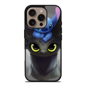 TOOTHLESS AND STITCH iPhone 16 Pro Case Cover