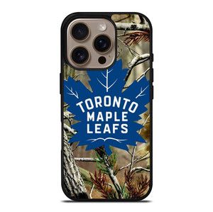 TORONTO MAPLE LEAFS LOGO REAL TREE CAMO iPhone 16 Pro Case Cover