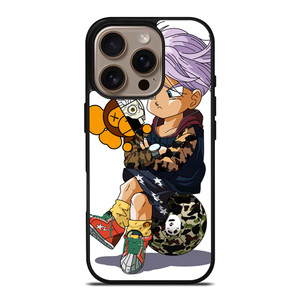 TRUNKS DRAGON BALL CAMO BAPE iPhone 16 Pro Case Cover