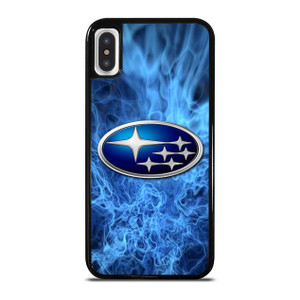 SUBARU BLUE FIRE LOGO iPhone X / XS Case Cover SUBARU BLUE FIRE LOGO iPhone X / XS Case Cover