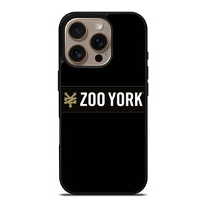 ZOO YORK LOGO iPhone 16 Pro Case Cover
