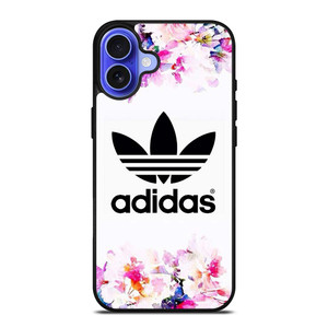 ADIDAS FLOWER ART iPhone 16 Plus Case Cover