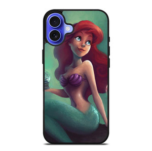 ARIEL THE LITTLE MERMAID ART iPhone 16 Plus Case Cover