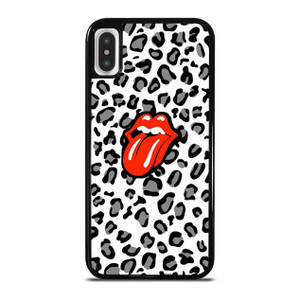 THE ROLLING STONES LEOPARD SKIN iPhone X / XS Case Cover THE ROLLING STONES LEOPARD SKIN iPhone X / XS Case Cover