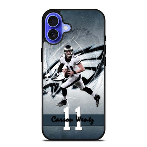 CARSON WENTZ 11 PHILADELPHIA EAGLES iPhone 16 Plus Case Cover