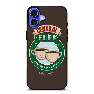CENTRAL PERK FRIENDS iPhone 16 Plus Case Cover