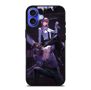 CHAINSAW MAN MANGA DENJI MAKIMA iPhone 16 Plus Case Cover