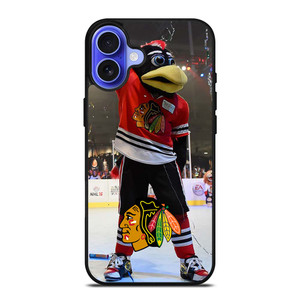 CHICAGO BLACKHAWKS MASCOT iPhone 16 Plus Case Cover