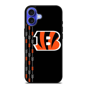 CINCINNATI BENGALS FOOTBALL LOGO ICON iPhone 16 Plus Case Cover