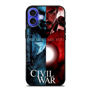 CIVIL WAR 2 Marvel Avengers iPhone 16 Plus Case Cover
