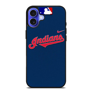 CLEVELAND INDIANS LOGO BASEBALL TEAM NIKE ICON iPhone 16 Plus Case Cover