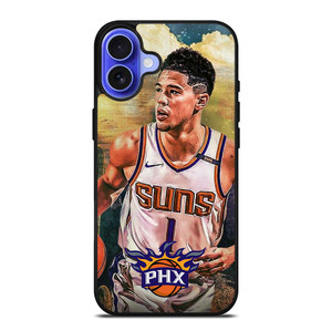 DEVIN BOOKER PHOENIX SUNS NBA iPhone 16 Plus Case Cover