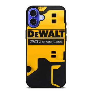 DEWALT TOOL LOGO BRUSHLESS 2 iPhone 16 Plus Case Cover