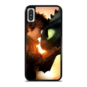 TOOTHLESS AND HICCUP TRAIN YOUR DRAGON iPhone X / XS Case Cover TOOTHLESS AND HICCUP TRAIN YOUR DRAGON iPhone X / XS Case Cover